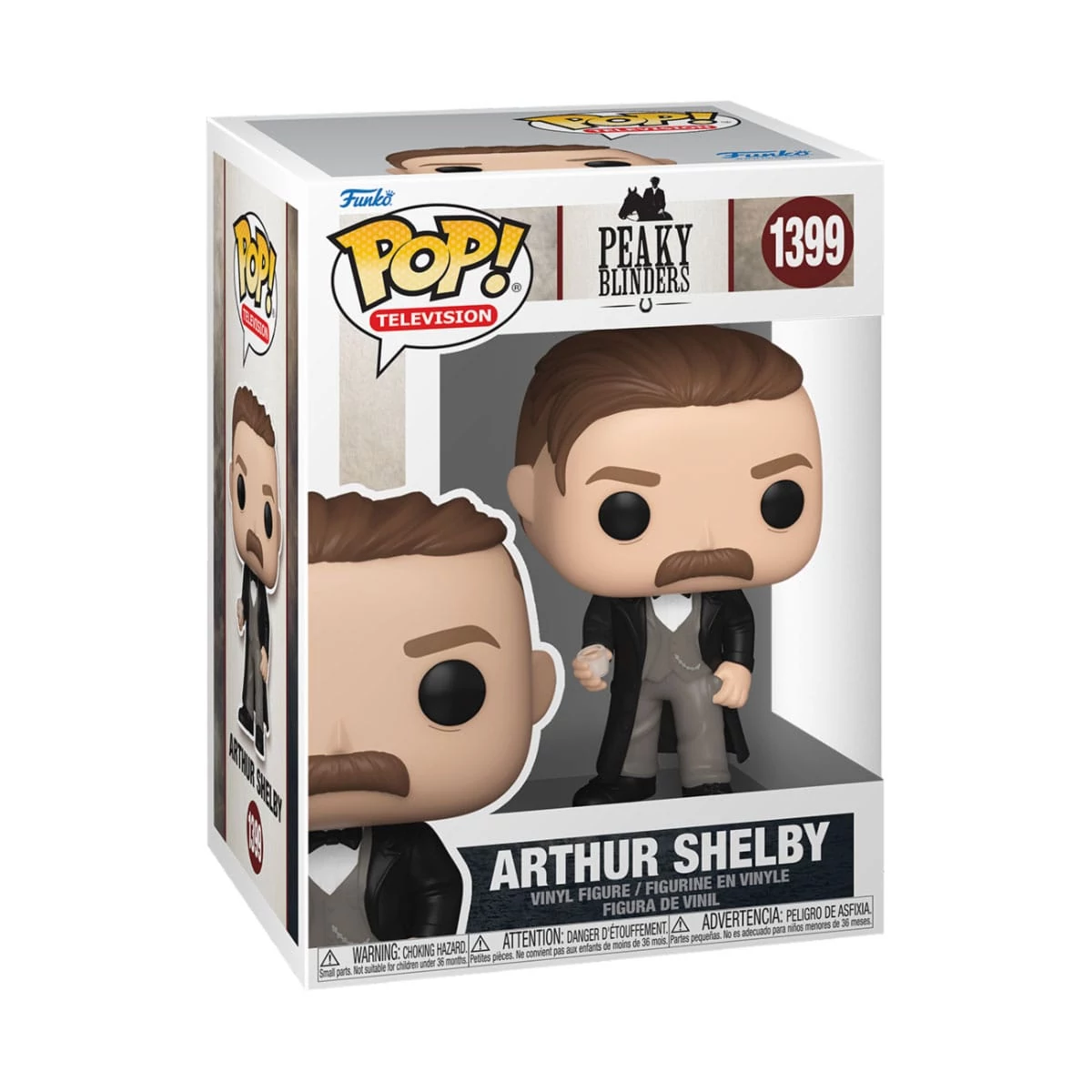 Peaky Blinders POP! TV Vinyl Figura - Arthur Shelby 9 cm #1399