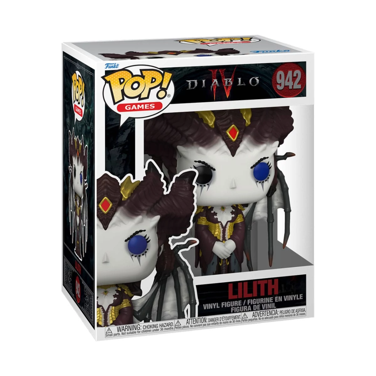 Diablo 4 Funko POP! Games Vinyl Figura - Lilith 15 cm #942