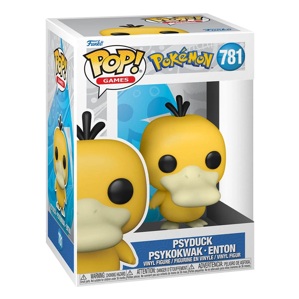 Pokémon Funko POP! Games Vinyl Figura - Psyduck (EMEA) 9 cm #781
