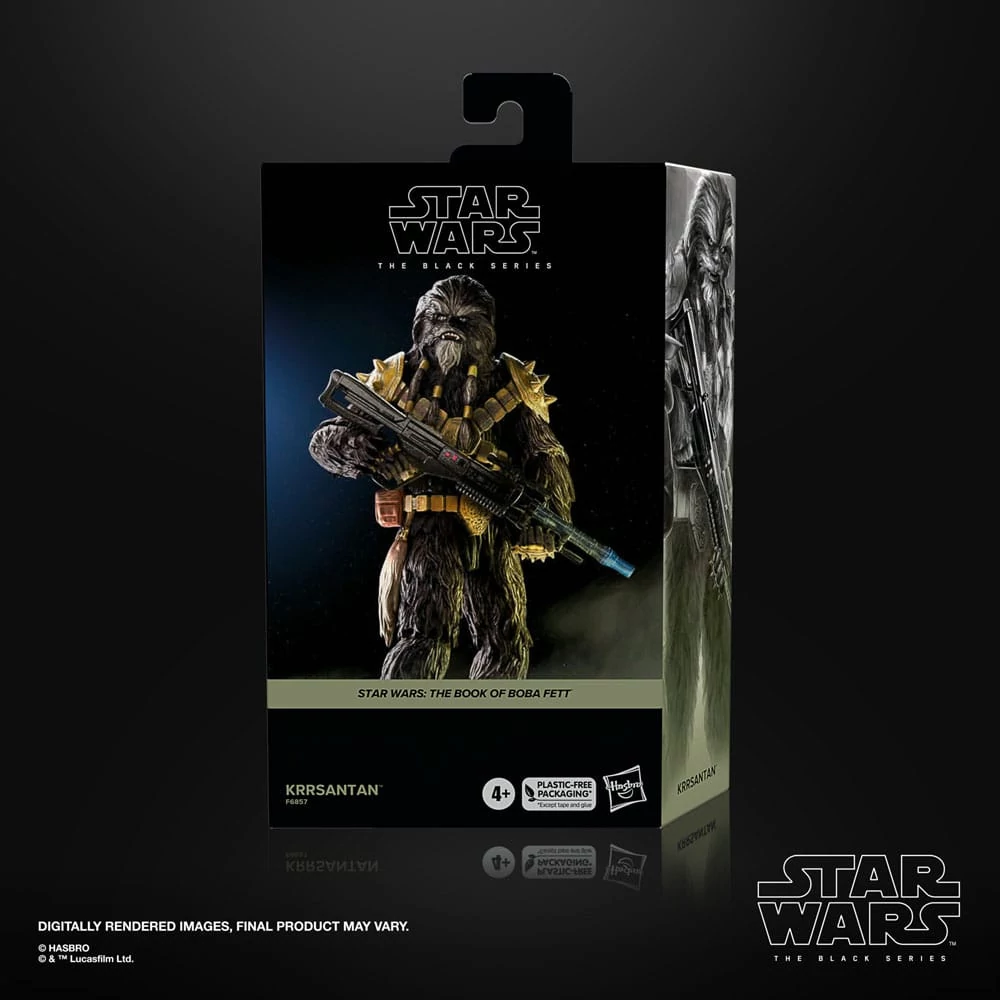 Star Wars: The Book of Boba Fett Black Series Deluxe Akciófigura - Krrsantan 15 cm