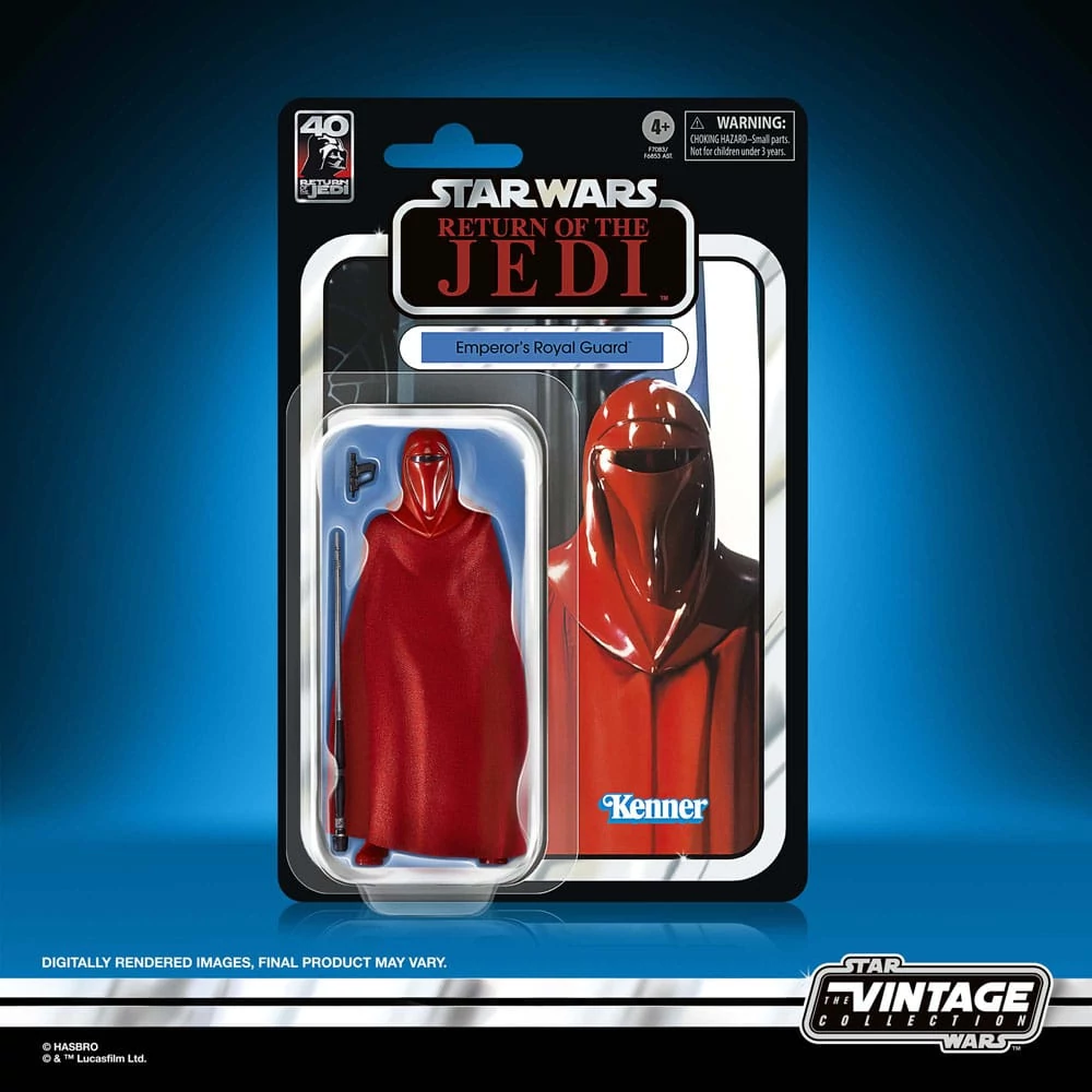 Star Wars Episode VI 40th Anniversary Black Series Akciófigura - Emperor's Royal Guard 15 cm