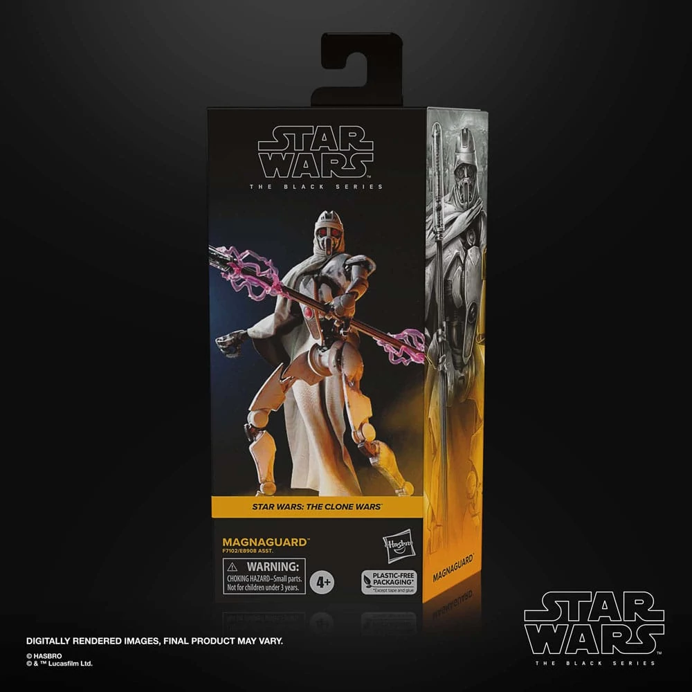 Star Wars: The Clone Wars Black Series Akciófigura - Magnaguard 15 cm