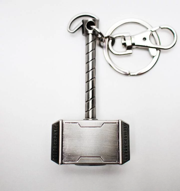 Marvel Comics Fém Kulcstartó - Thor Hammer Mjolnir 7 cm