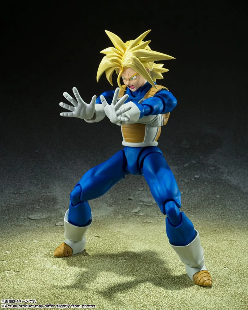 Dragon Ball Z S.H. Figuarts Akciófigura - Super Saiyan Trunks 14 cm