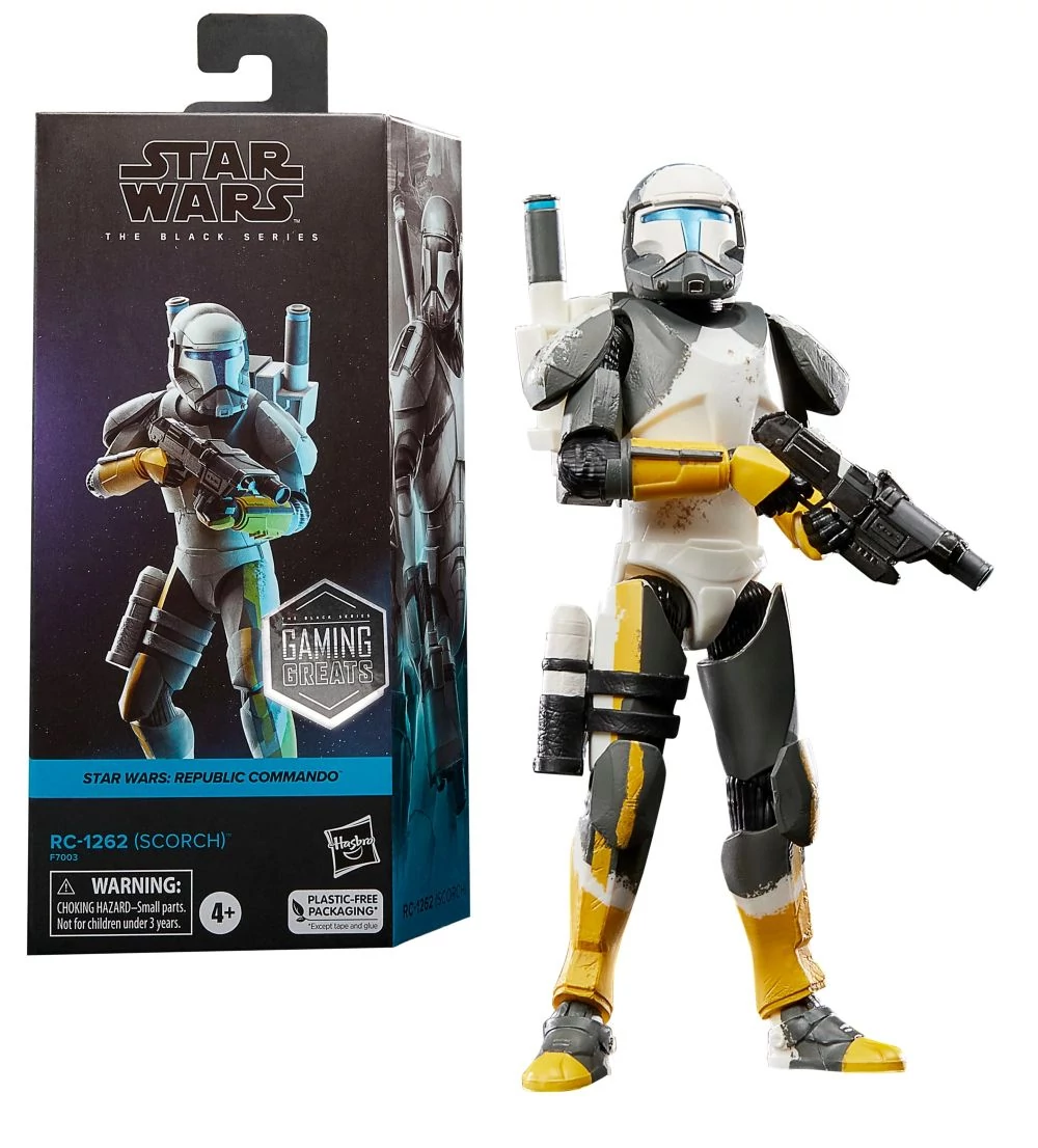 Star Wars: Republic Commando Black Series Gaming Greats Akciófigura - RC-1262 (Scorch) 15 cm