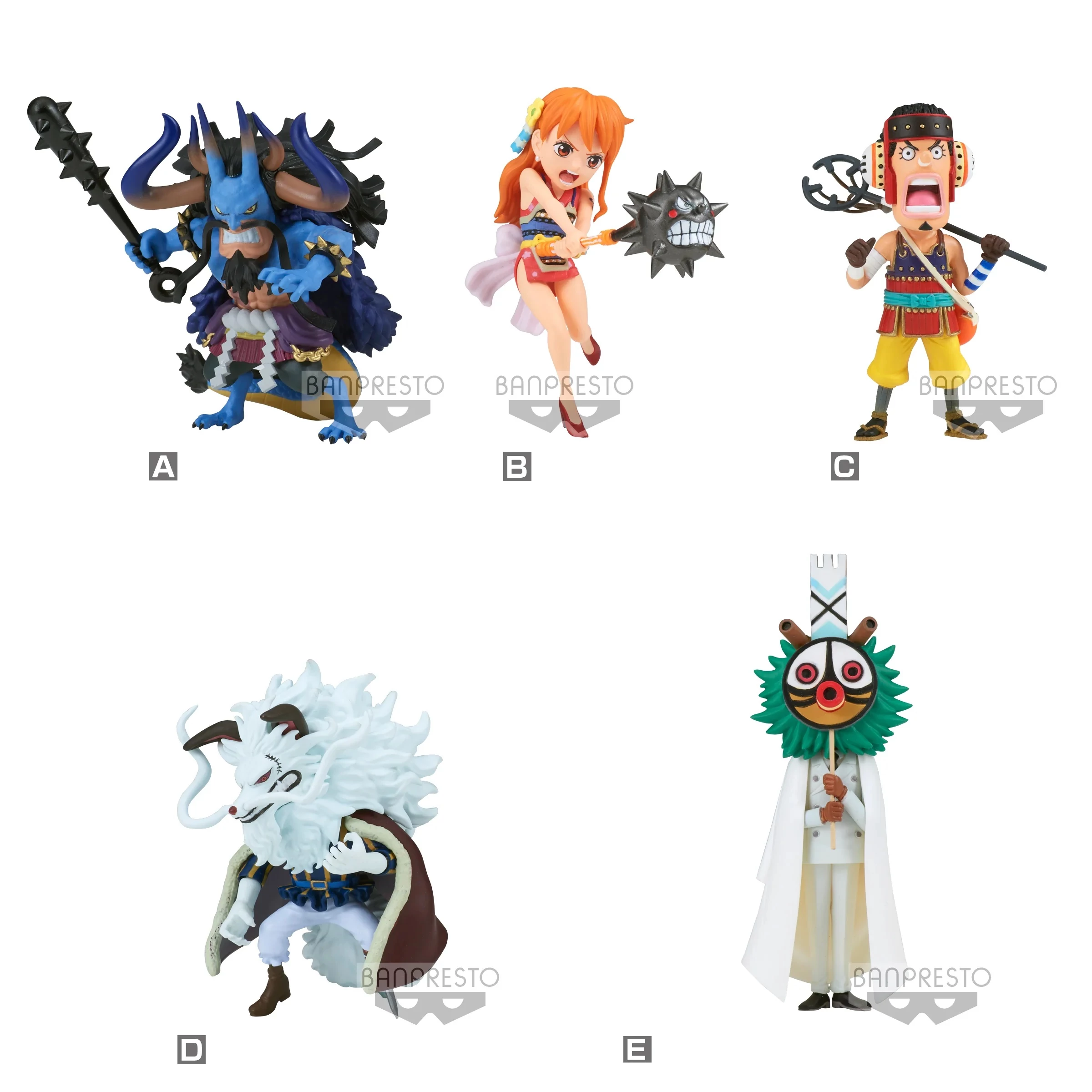 One Piece WCF PVC Szobrok - Wanokuni Onigashima 8. - 7 cm