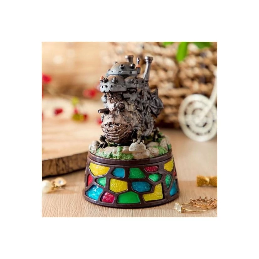 Howl's Moving Castle Dioráma / Tároló - Howl's castle 6 x 8,5 x 6 cm