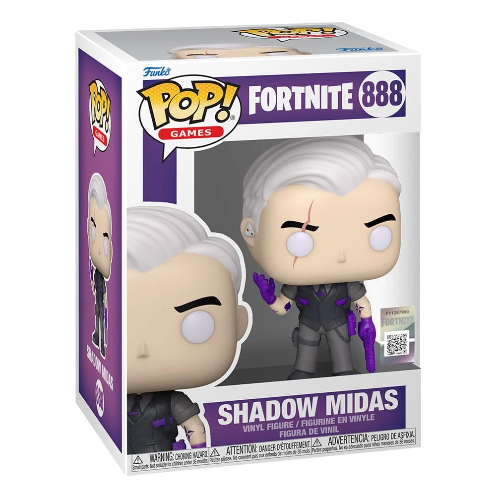Fortnite Games Funko POP! Figura - Shadow Midas 9 cm #888