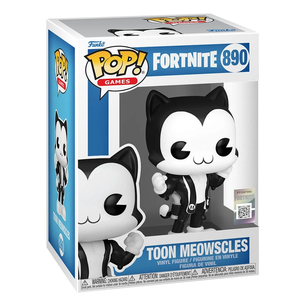 Fortnite Games Funko POP! Figura - Toon Meowscles 9 cm #890