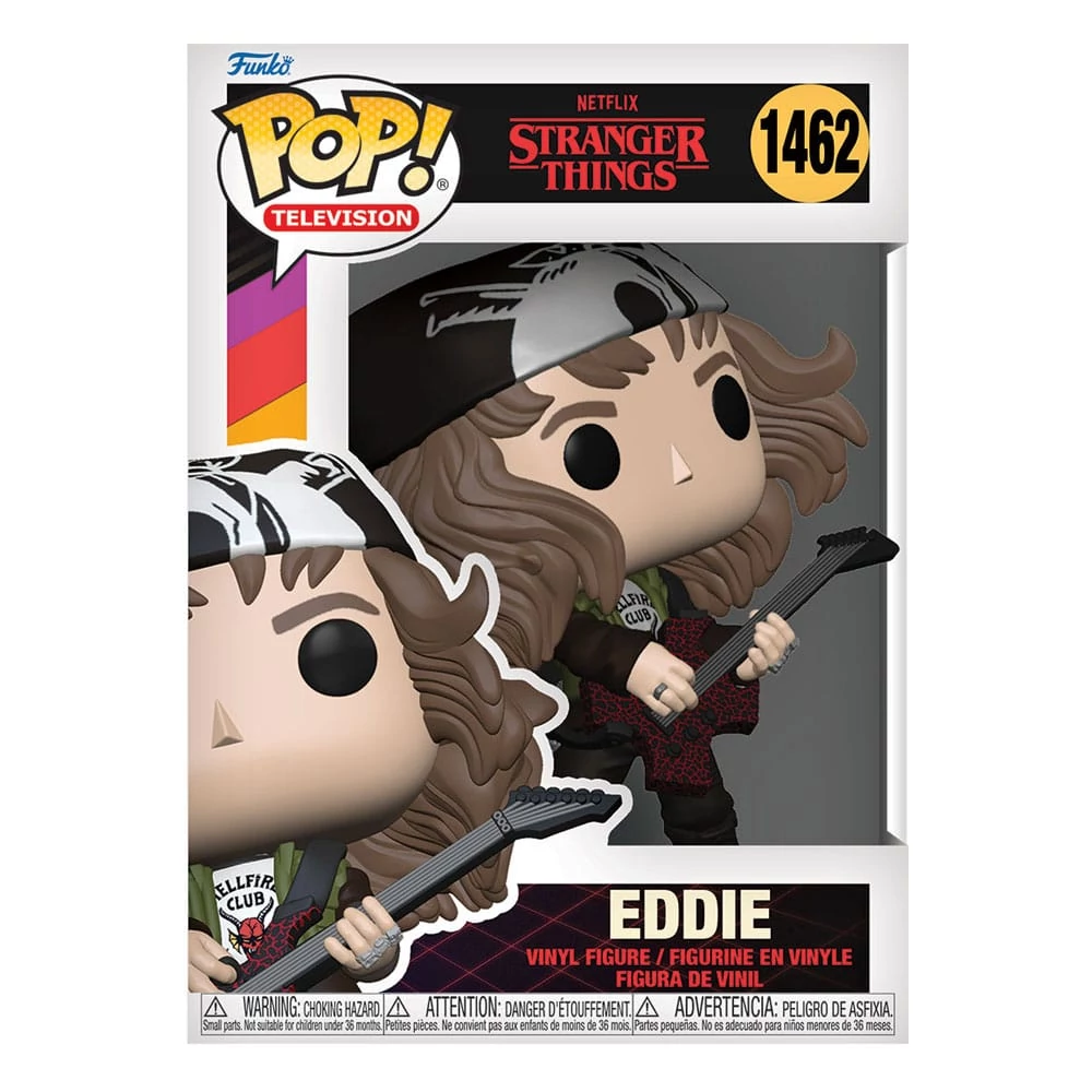 Stranger Things Funko POP! Figura - Hunter Eddie with Guitar 9 cm #1462