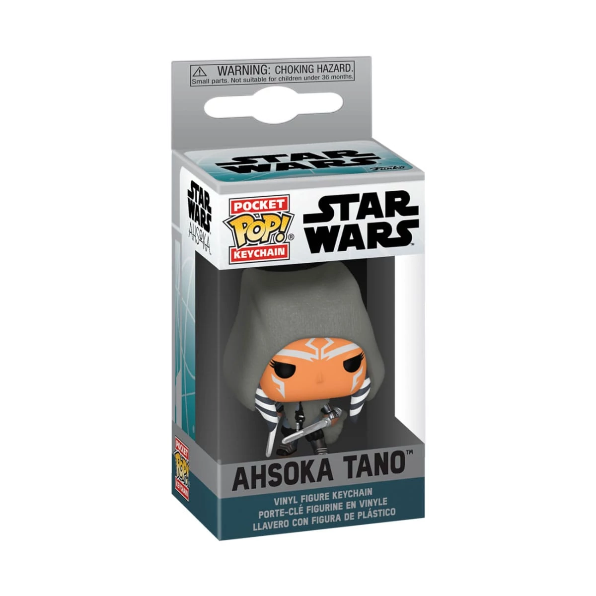 Star Wars: Ahsoka Funko Pocket POP! Kulcstartó - Ahsoka Tano 4 cm