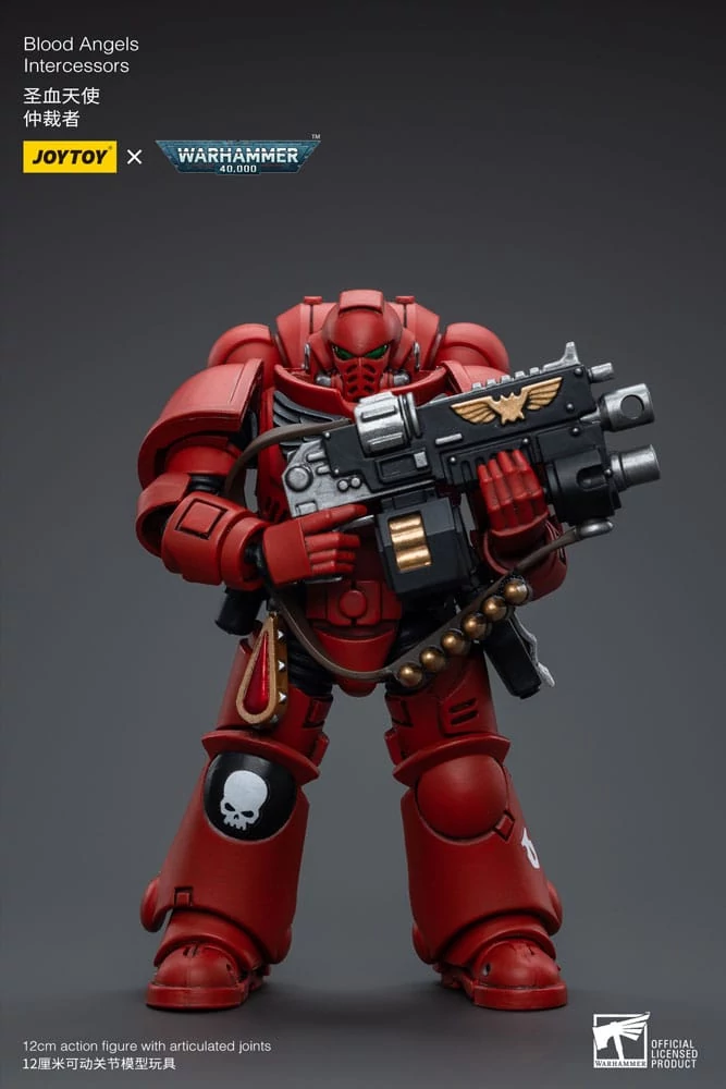 Warhammer 40k Akciófigura - 1/18 Blood Angels Intercessors 12 cm