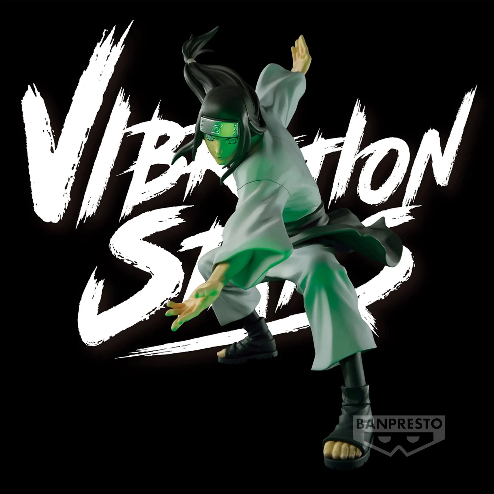 Naruto Shippuden Vibration Stars PVC Szobor - Hyuga Neji 15 cm