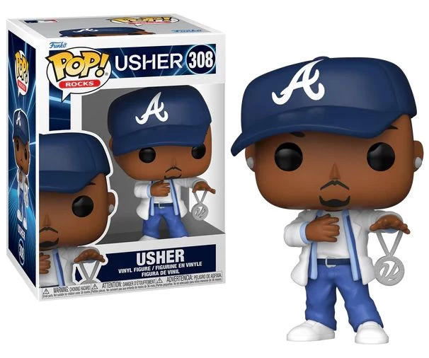 Usher POP! Rocks Vinyl Figura - Yeah 9 cm #308
