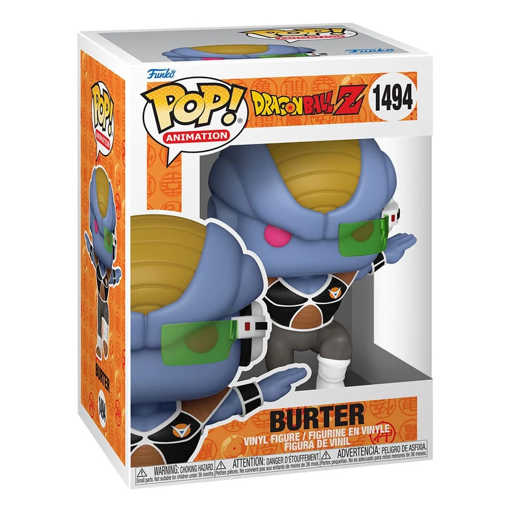 Dragon Ball Z POP! Animation Vinyl Figura - Burter 9 cm #1494