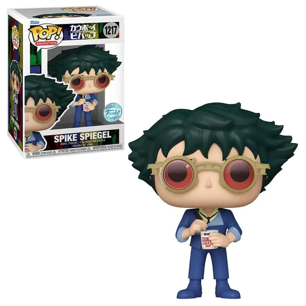 Cowboy Bebop POP! Animation Vinyl Figura - Spike w/Noodles 9 cm #1217