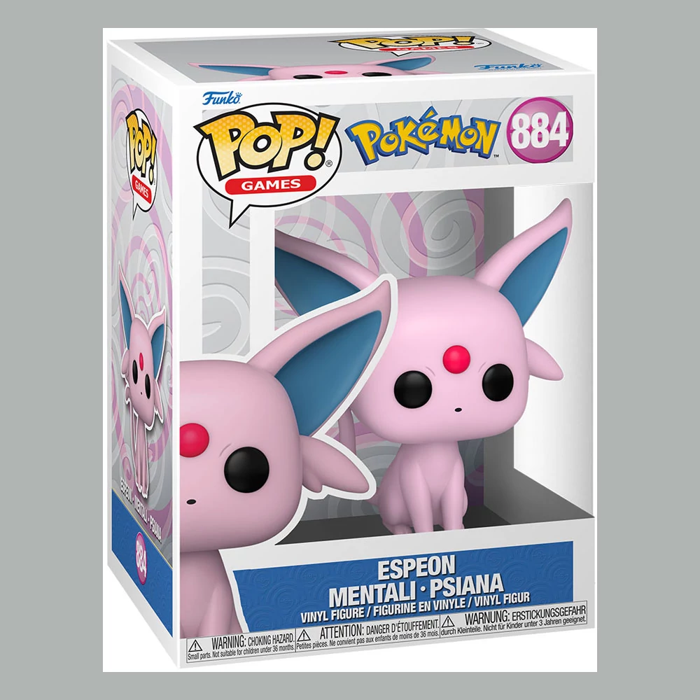 Pokemon Funko POP! Games Vinyl Figura - Espeon 9 cm #884