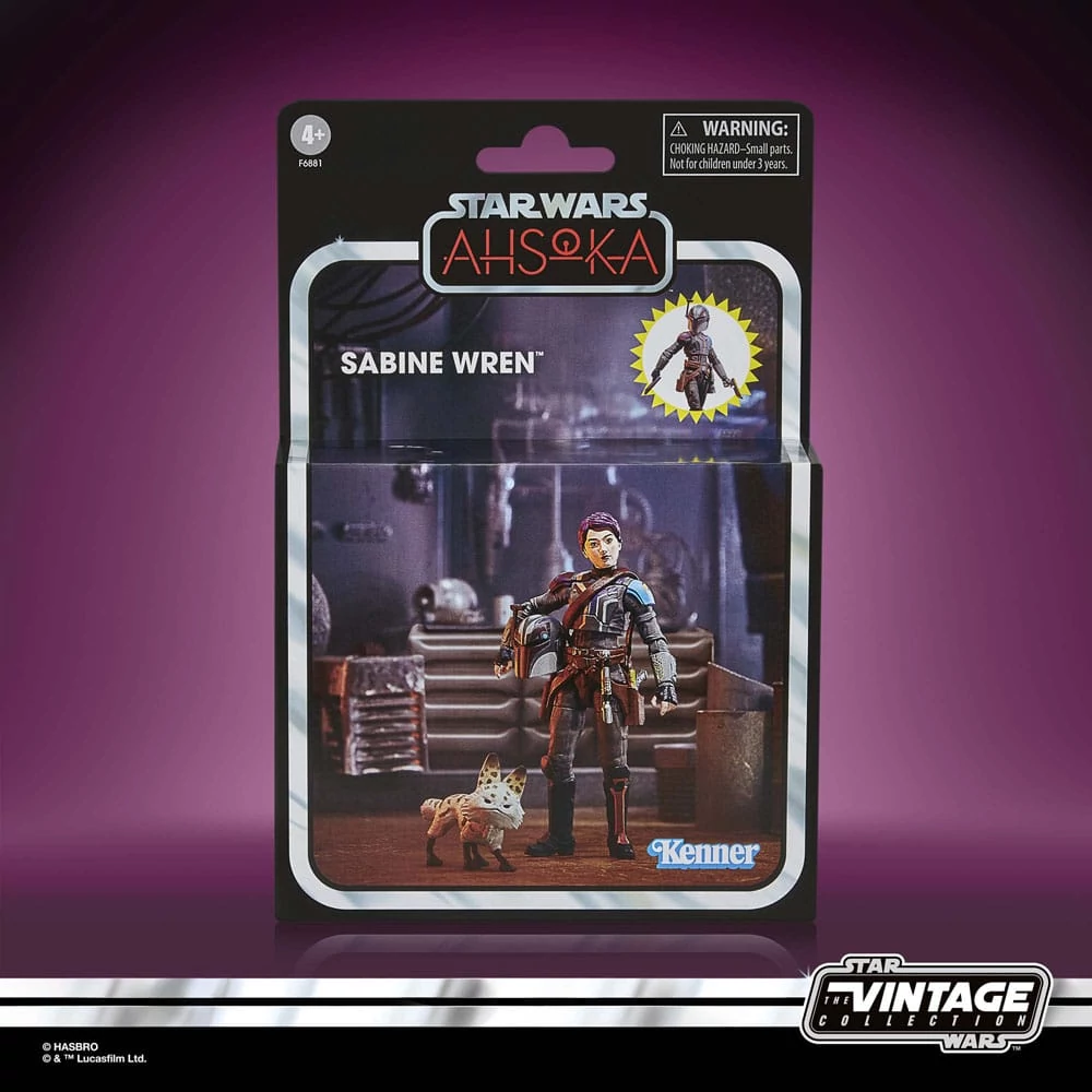 Star Wars: Ahsoka Vintage Collection Deluxe Akciófigura - Sabine Wren 10 cm