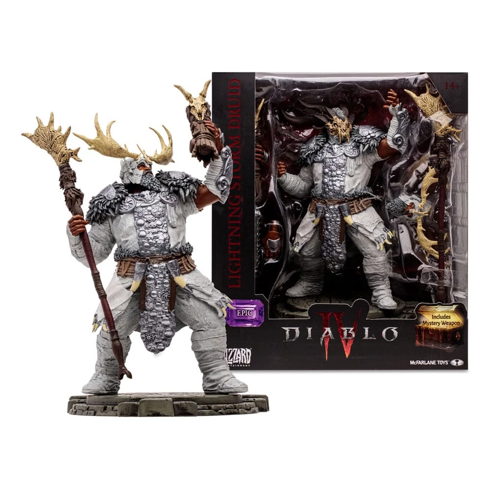 Diablo 4 Akciófigura - Druid (Epic) 15 cm