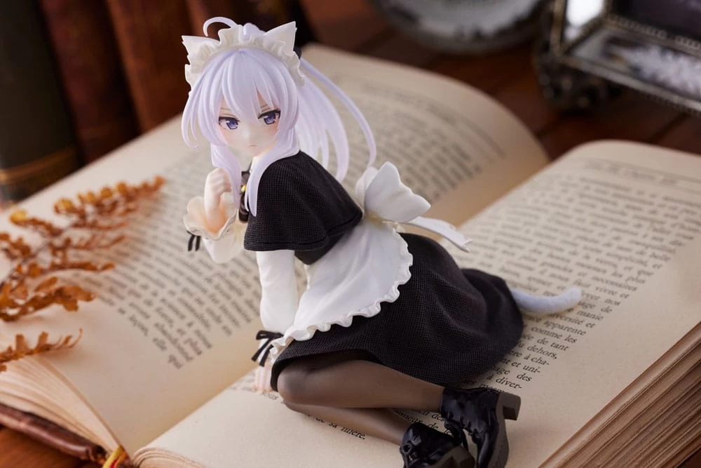 Wandering Witch: The Journey of Elaina Coreful PVC Szobor - Elaina Cat Maid Version