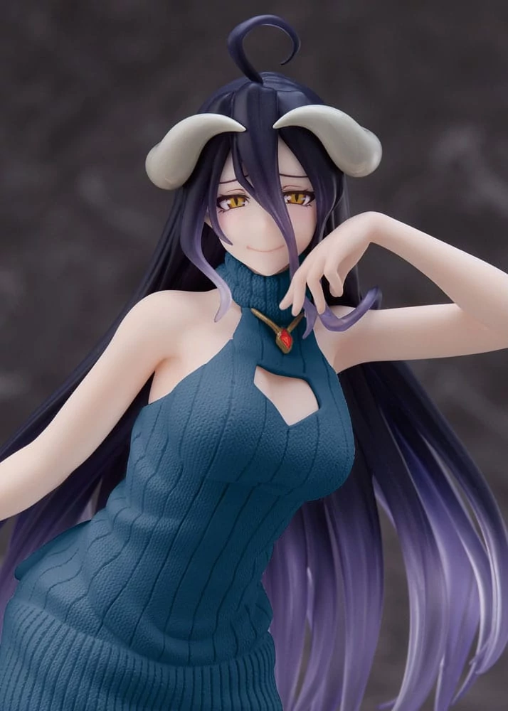 Overlord IV AMP PVC Szobor - Albedo Knit Dress Ver. Renewal Edition