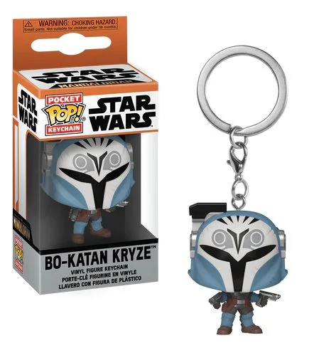 Star Wars The Mandalorian Pocket POP! Kulcstartó - Bo Katan Kryze 4 cm