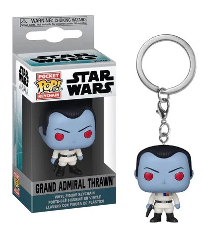 Star Wars: Ahsoka Pocket POP! Kulcstartó - Grand Admiral Thrawn 4 cm