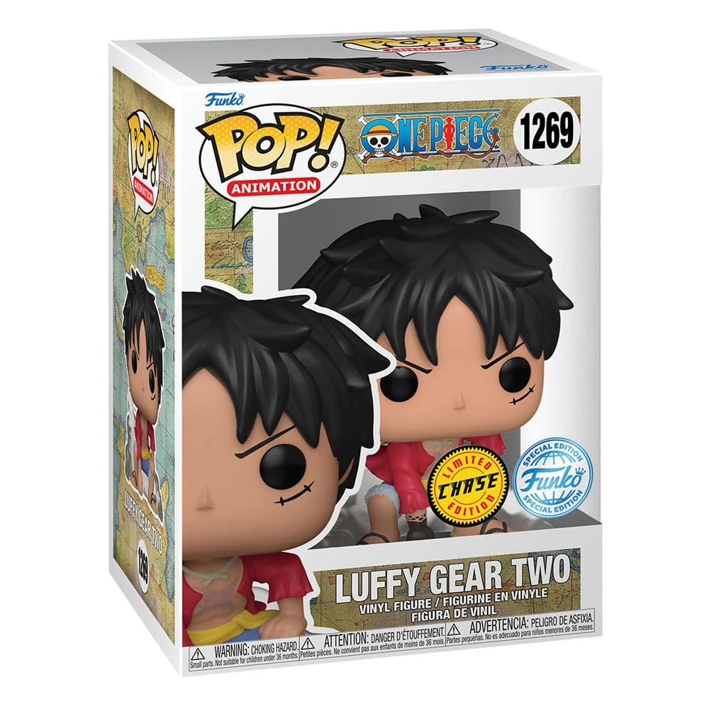 One Piece Funko POP! Figura - Luffy Gear Two 9 cm #1269 (Chase)