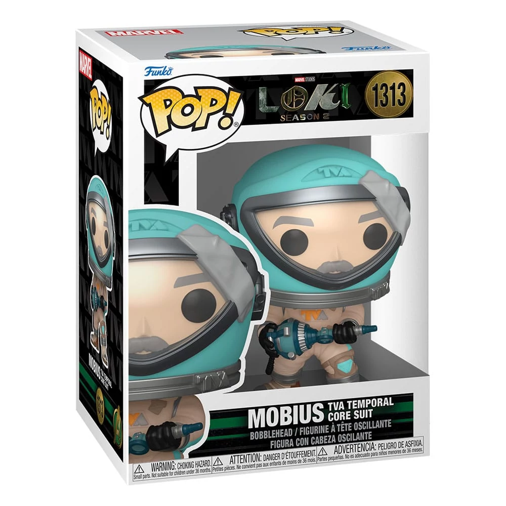 Loki Season 2 Funko POP! Figura - Mobius (TVA Temporal Core Suit) 9 cm #1313