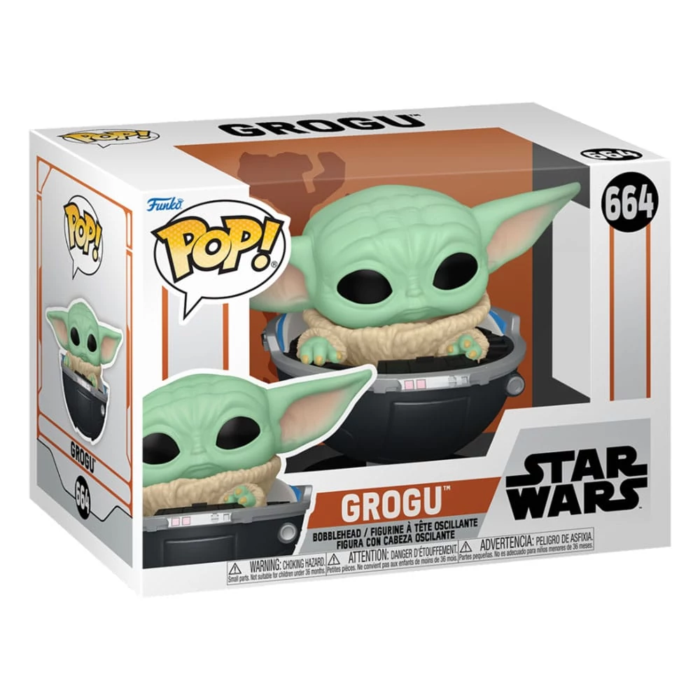 The Mandalorian Funko POP! Star Wars Figura - Grogu 9 cm #664