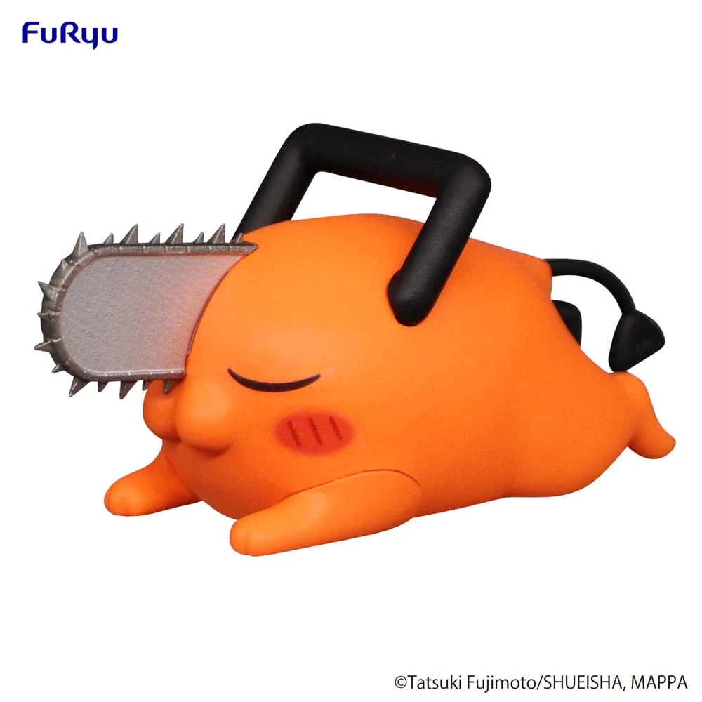 Chainsaw Man Noodle Stopper PVC Szobor - Petit Pochita Sleep 8,5 cm