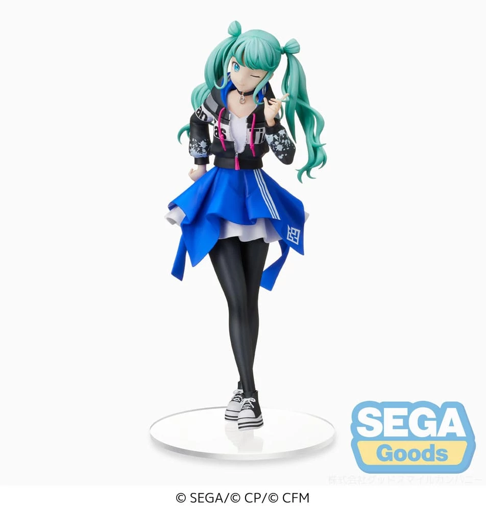 Hatsune Miku Series SPM PVC Szobor - Street Sekai Miku 21 cm