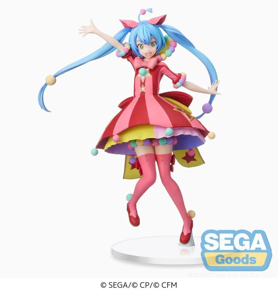 Hatsune Miku Series SPM PVC Szobor - Wonderland Sekai Miku 21 cm
