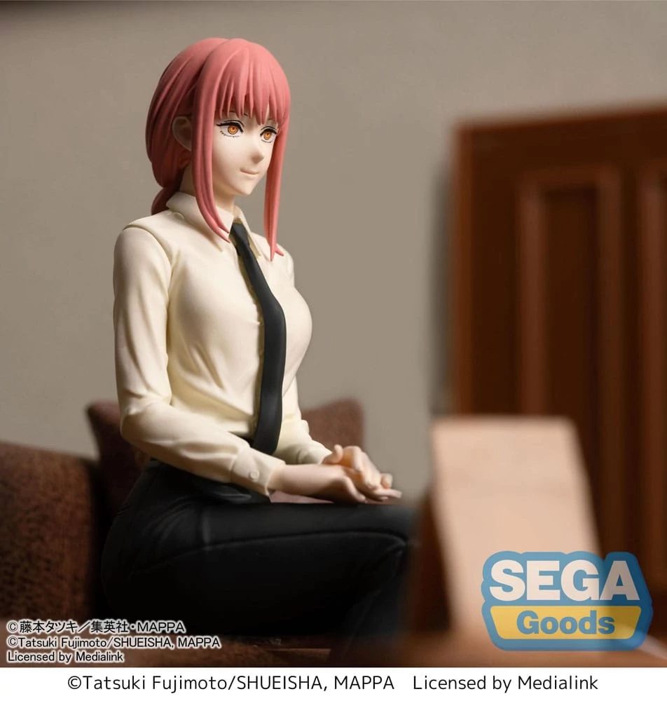 Chainsaw Man PM Perching PVC Szobor - Makima 14 cm