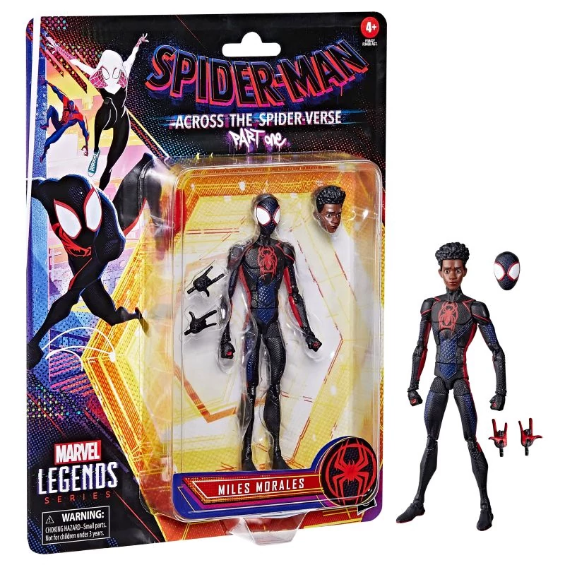 Spider-Man: Across The Spider-Verse Marvel Legends Akciófigura - Miles Morales 15 cm