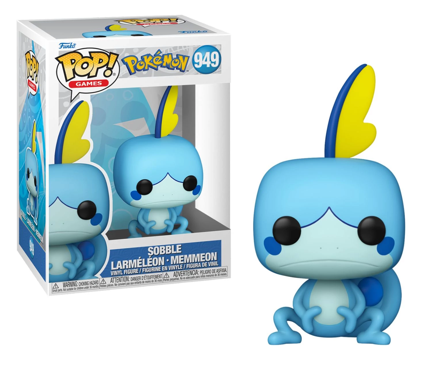 Pokemon Funko POP! Games Vinyl Figura - Sobble 9 cm #949