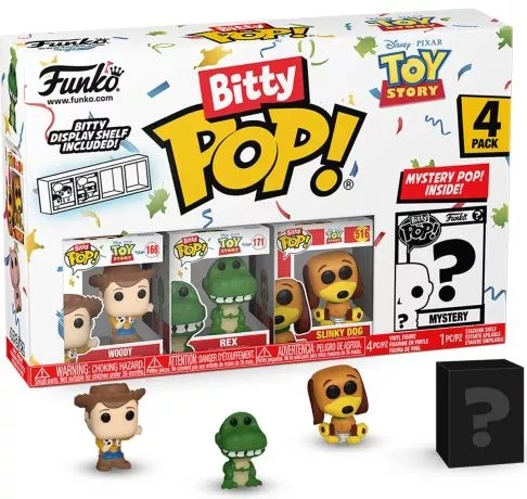 Toy Story Bitty POP! Vinyl Figurák - Woody 2.5 cm