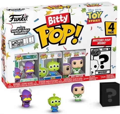 Toy Story Bitty POP! Vinyl Figurák - Zurg 2.5 cm