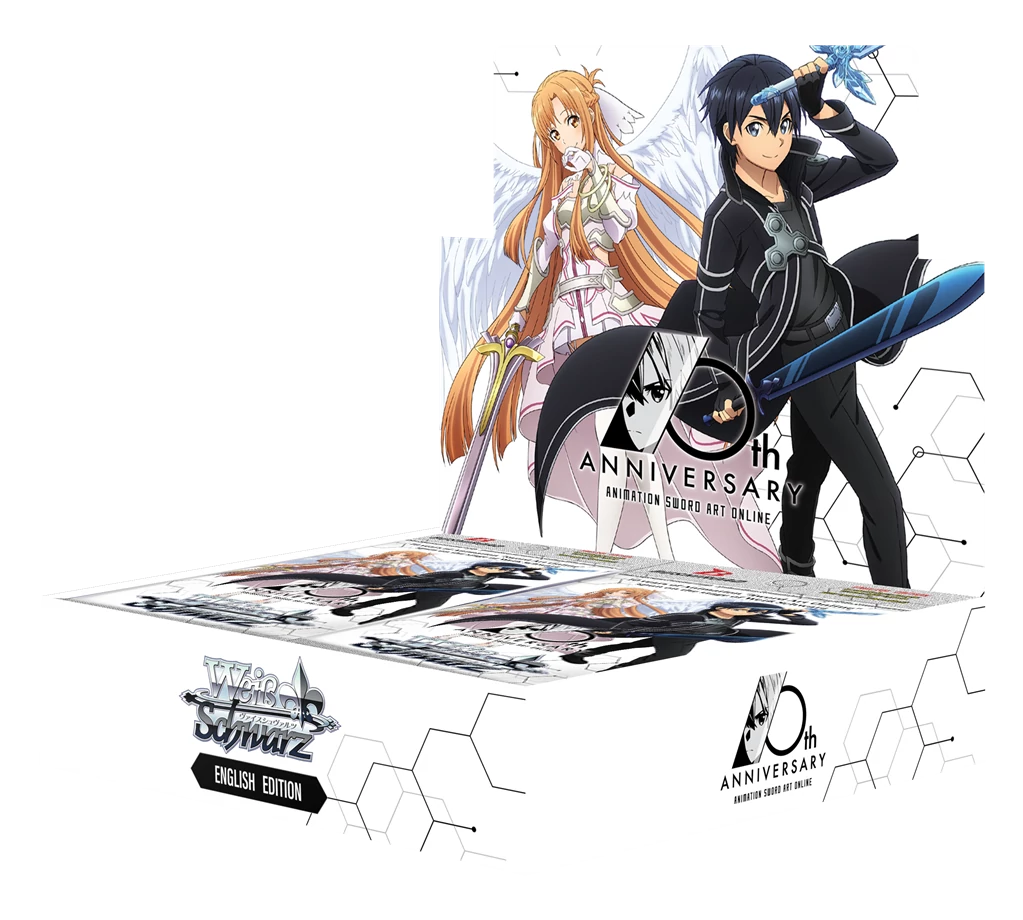 Weiss Schwarz Kártya - Animation Sword Art Online 10 th Anniversary Booster Pack *Angol*