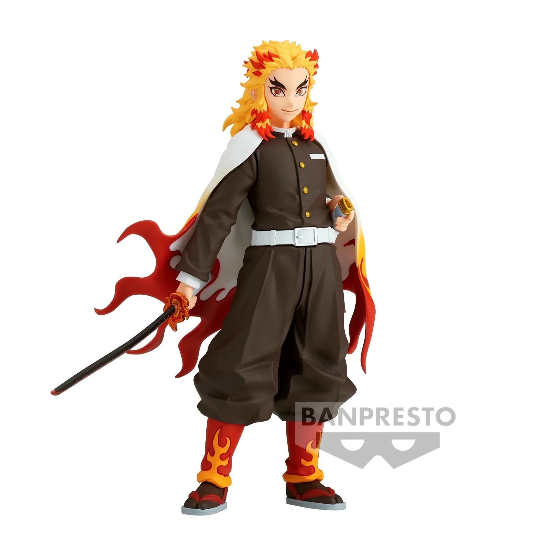 Demon Slayer Kimetsu no Yaiba PVC Szobor - Kyojuro Rengoku 17 cm