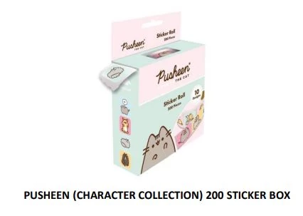 Pusheen - Character Collection Matrica Box (200 db)