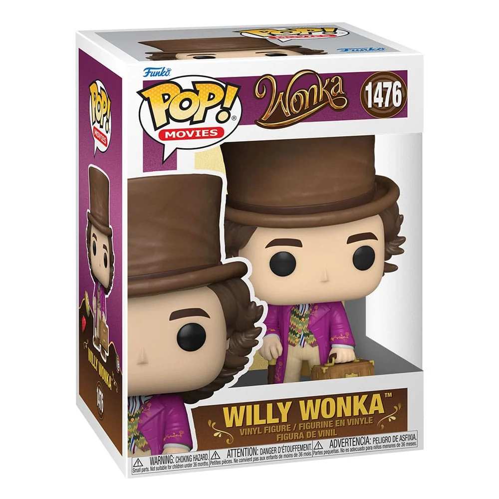 Willy Wonka & the Chocolate Factory POP! Movies Vinyl Figura - Willy Wonka 9 cm #1476
