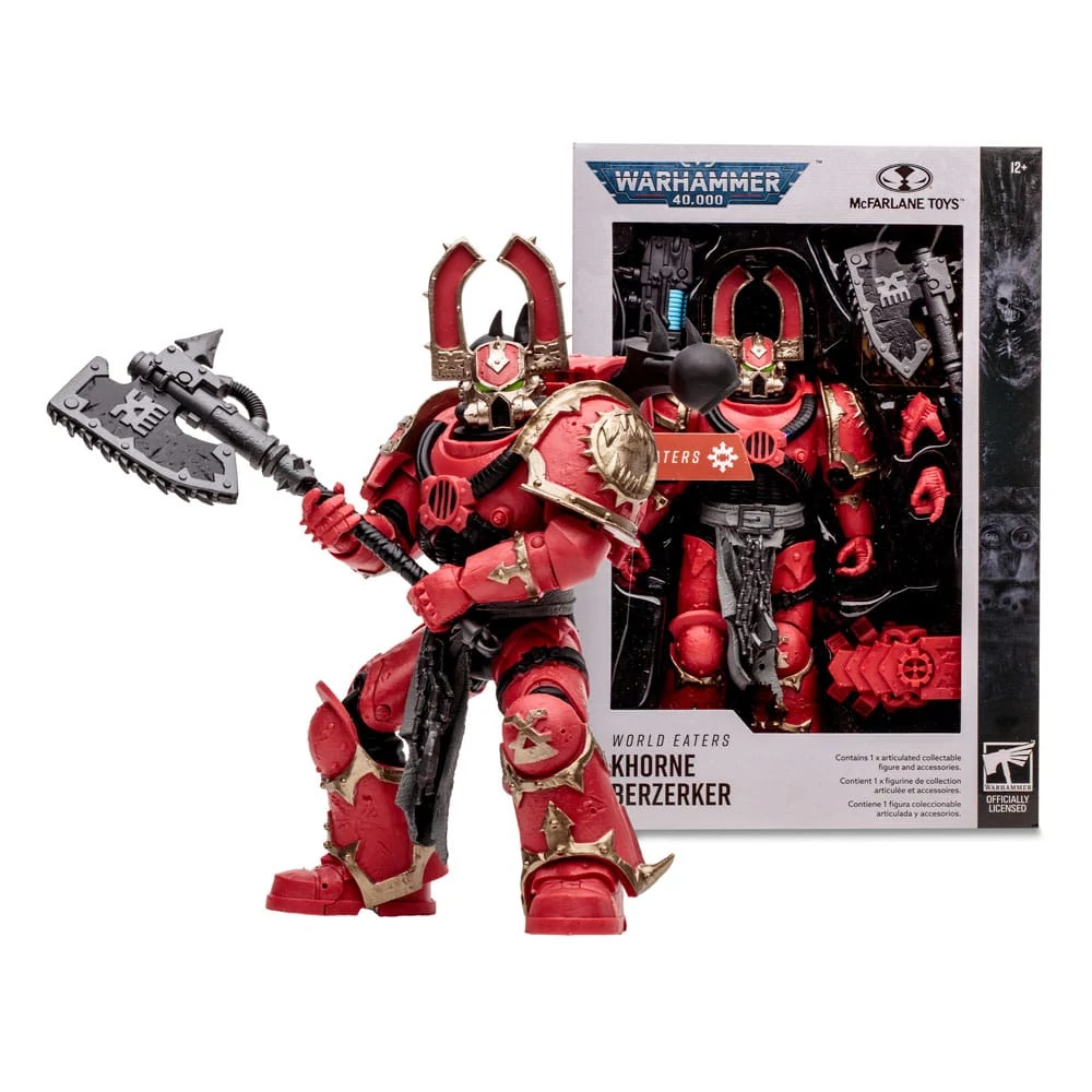 Warhammer 40k Akciófigura - Chaos Space Marines (World Eater) 18 cm