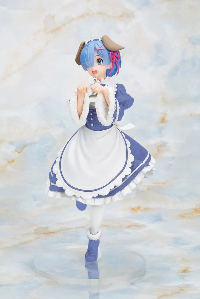 Re:Zero - Starting Life in Another World PVC Szobor - Rem Memory Snow Puppy Ver. Renewal Edition