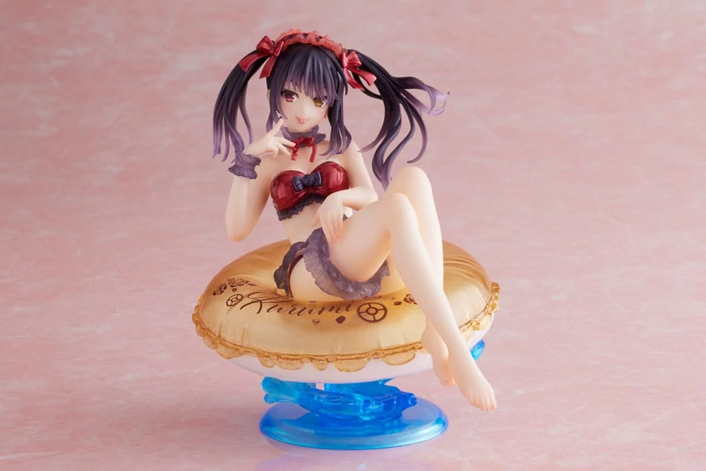 Date A Live IV PVC Szobor - Aqua Float Girls Figure Kurumi Tokisaki 10 cm