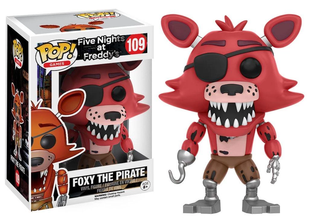 Five Nights at Freddy's POP! Games Figura - Foxy The Pirate 9 cm #109