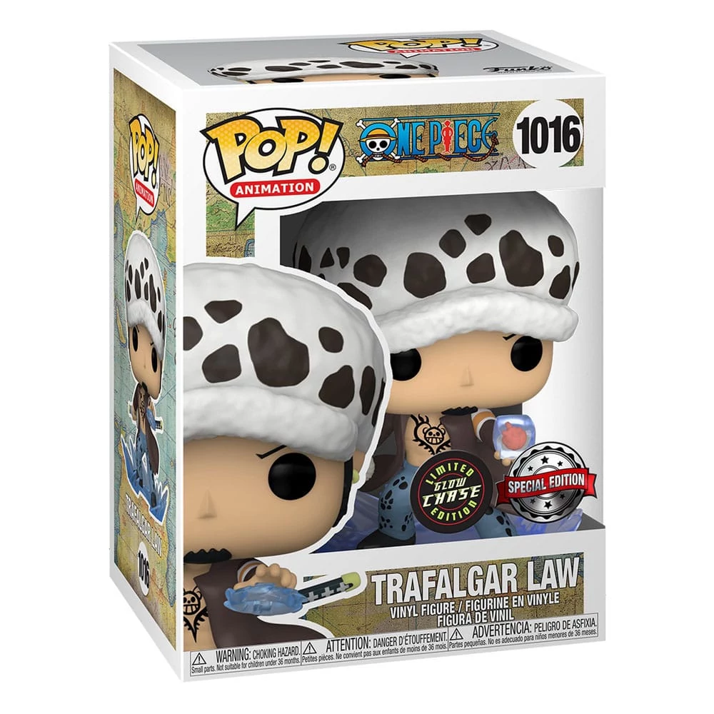 One Piece Funko POP! Figura - Trafalgar Law (Exclusive) 9 cm #1016 (CHASE)