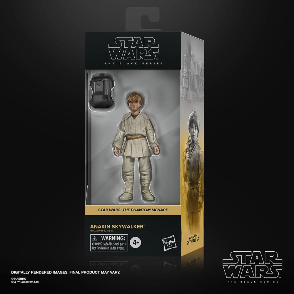 Star Wars Episode I Black Series Akciófigura - Anakin Skywalker 15 cm