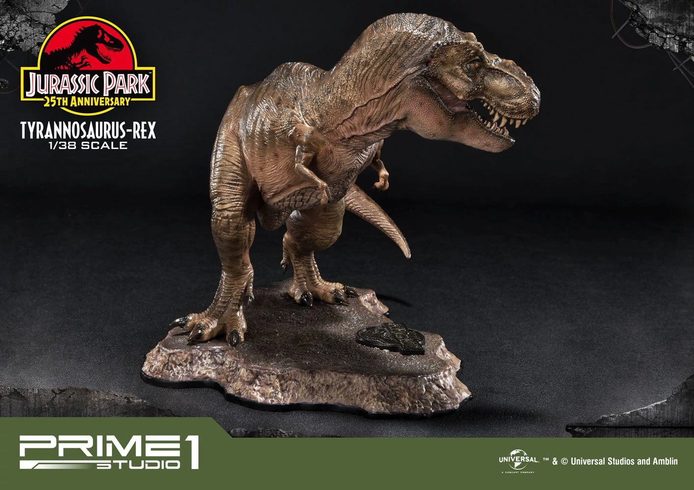 Jurassic Park Prime Collectibles PVC Szobor - 1/38 Tyrannosaurus-Rex 18 cm