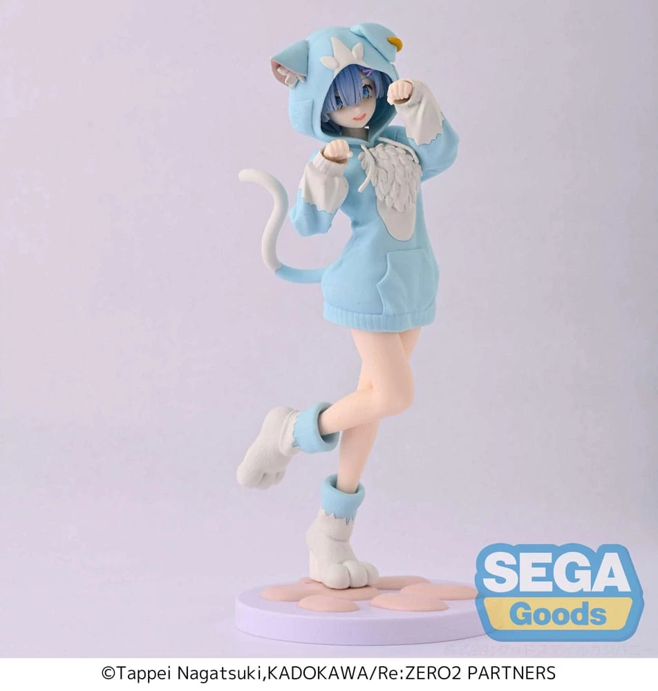 Re:Zero Starting Life in Another World Luminasta PVC Szobor - Rem Mofumofu Pack 21 cm